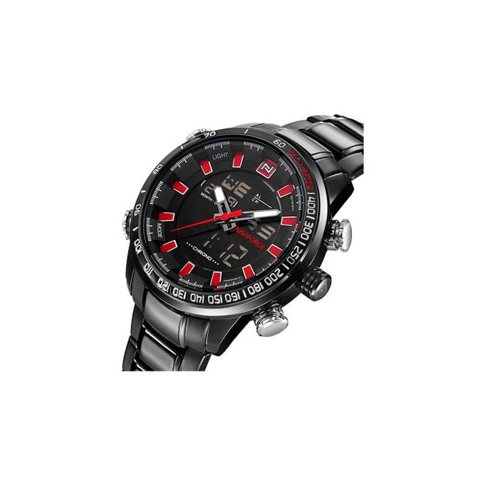 NaviForce 9093 Led Display Analogue digital Waterproof Men s